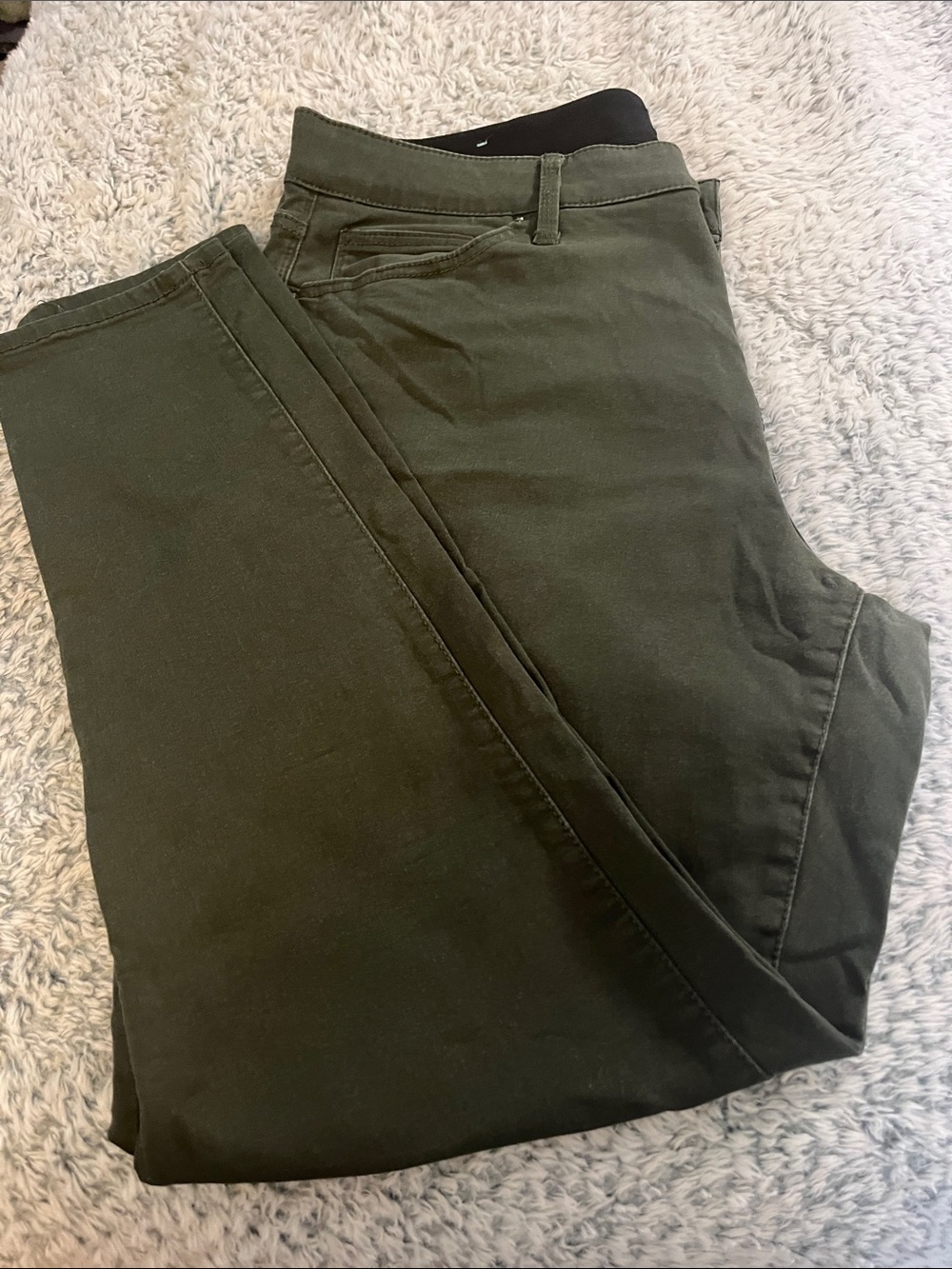 LuLaRoe Olive Green Chinos in